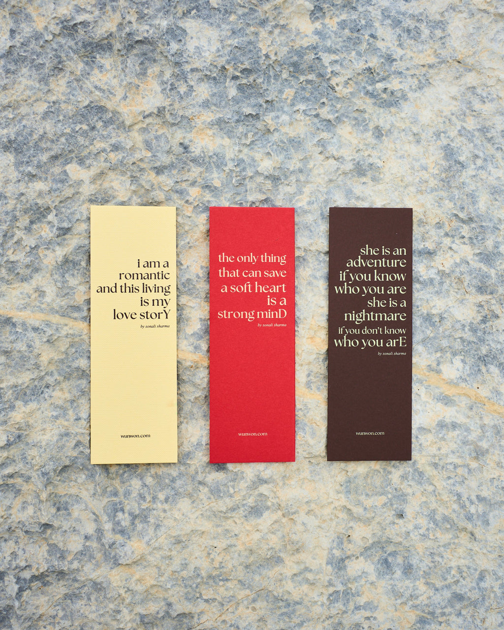 bookmarks (gift set of 3)